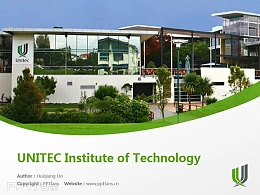 UNITEC Institute of Technology powerpoint template download | 新西兰国立理工学院PPT模板下载