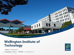 Wellington Institute of Technology powerpoint template download | 惠灵顿理工学院PPT模板下载