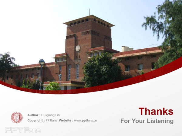 Delhi University powerpoint template download | 德里大学PPT模板下载_幻灯片预览图18