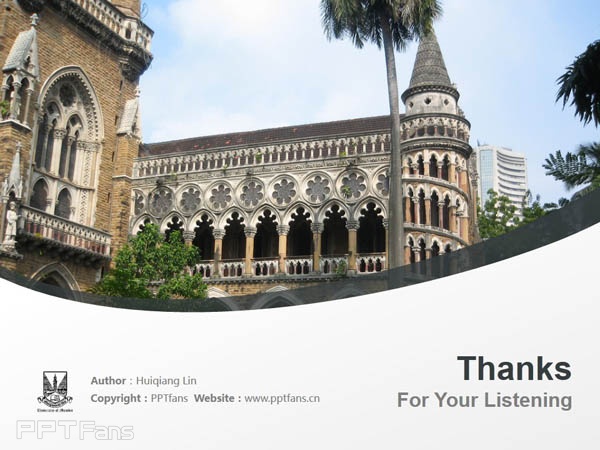 University of Mumbai powerpoint template download | 孟买大学PPT模板下载_幻灯片预览图18