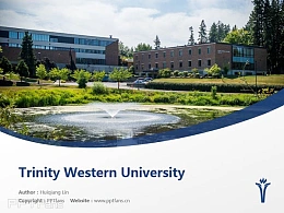 Trinity Western University powerpoint template download | 西三一大学PPT模板下载