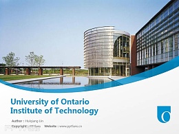 University of Ontario Institute of Technology powerpoint template download | 安大略理工大學PPT模板下載