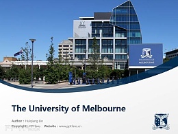 The University of Melbourne powerpoint template download | 墨尔本大学PPT模板下载