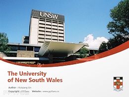 The University of New South Wales powerpoint template download | 新南威爾士大學PPT模板下載