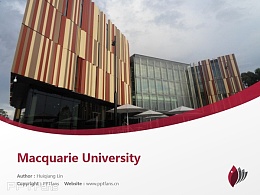 Macquarie University powerpoint template download | 麦考瑞大学PPT模板下载