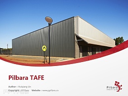 Pilbara TAFE powerpoint template download | 皮尔布拉学院PPT模板下载