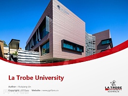 La Trobe University powerpoint template download | 拉筹伯大学PPT模板下载