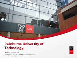 Swinburne University of Technology powerpoint template download | 斯文本科技大学PPT模板下载