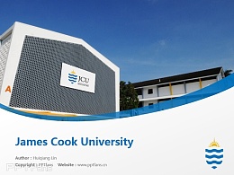 James Cook University powerpoint template download | 詹姆斯库克大学PPT模板下载
