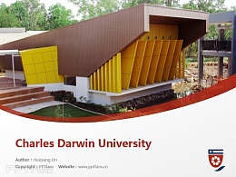 Charles Darwin University powerpoint template download | 查爾斯達爾文大學PPT模板下載