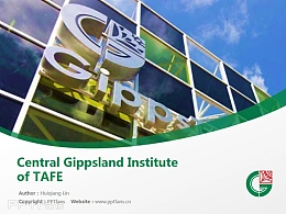 Central Gippsland Institute of TAFE powerpoint template download | 中吉普斯兰理工学院PPT模板下载