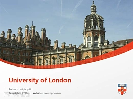 University of London powerpoint template download | 伦敦大学PPT模板下载