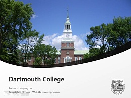Dartmouth College powerpoint template download | 达特茅斯学院PPT模板下载