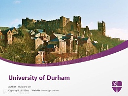 University of Durham powerpoint template download | 杜伦大学PPT模板下载