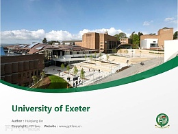 University of Exeter powerpoint template download | 埃克斯特大学PPT模板下载