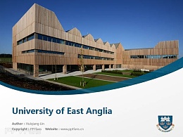 University of East Anglia powerpoint template download | 东英吉利亚大学PPT模板下载