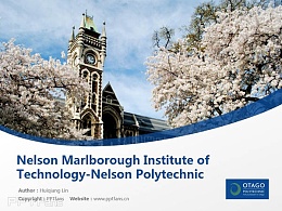 Nelson Marlborough Institute of Technology-Nelson Polytechnic powerpoint template download | 尼尔森理工学院PPT模板下载