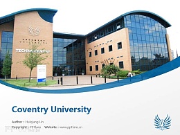 Coventry University powerpoint template download | 考文垂大学PPT模板下载
