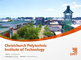 Christchurch Polytechnic Institute of Technology powerpoint template download | 基督城理工学院PPT模板下载