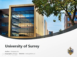 University of Surrey powerpoint template download | 萨里大学PPT模板下载