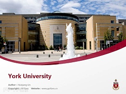 York University powerpoint template download | 约克大学PPT模板下载