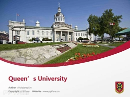 Queen’s University powerpoint template download | 女王大学PPT模板下载