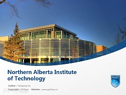 Northern Alberta Institute of Technology powerpoint template download | 北阿尔伯塔理工学院PPT模板下载