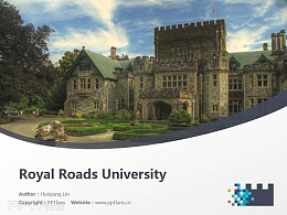 Royal Roads University powerpoint template download | 皇家路大學PPT模板下載