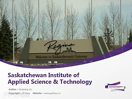 Saskatchewan Institute of Applied Science & Technology powerpoint template download | 萨省应用科技学院PPT模板下载