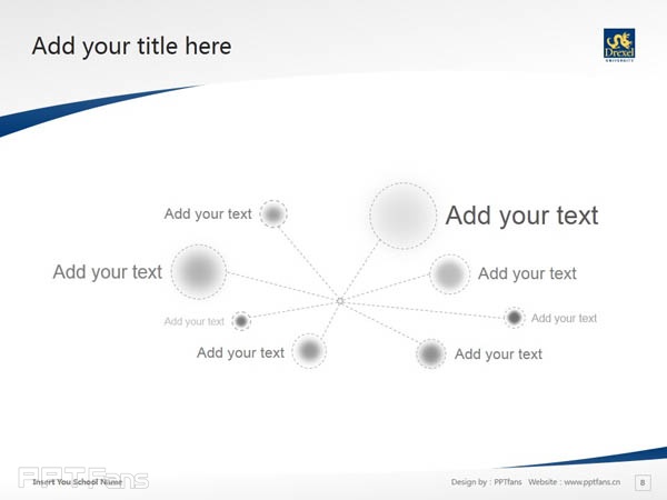 Drexel University powerpoint template download | 德雷塞爾大學(xué)PPT模板下載_幻燈片預(yù)覽圖9