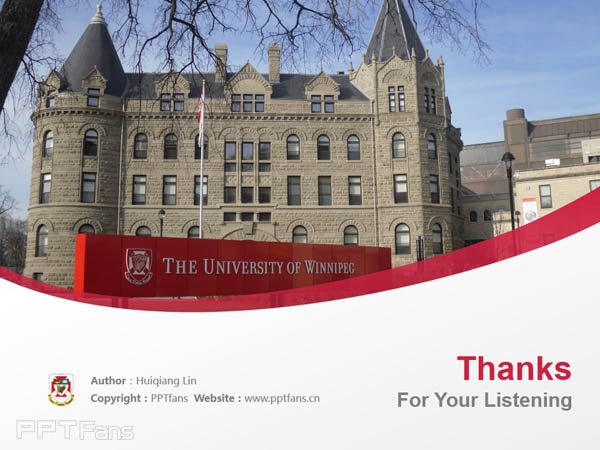 University of Winnipeg powerpoint template download | 温尼伯大学PPT模板下载_幻灯片预览图18