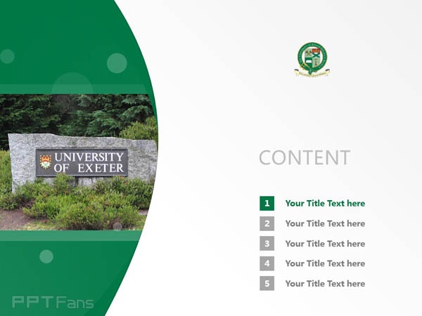 University of Exeter powerpoint template download | ?？怂固卮髮WPPT模板下載_幻燈片預覽圖2