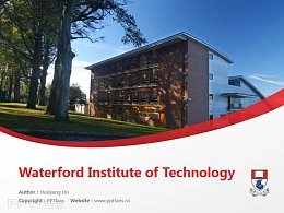 Waterford Institute of Technology powerpoint template download | 沃特福德理工学院PPT模板下载