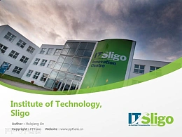 Institute of Technology, Sligo powerpoint template download | 斯莱戈理工学院PPT模板下载