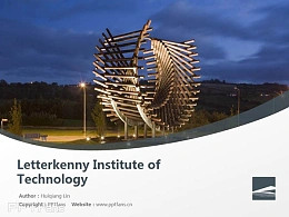 Letterkenny Institute of Technology powerpoint template download | 莱特肯尼理工学院PPT模板下载
