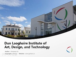 Dun Laoghaire Institute of Art, Design, and Technology powerpoint template download | 邓莱里文艺理工学院PPT模板下载