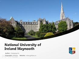National University of Ireland Maynooth powerpoint template download | 爱尔兰国立梅努斯大学PPT模板下载
