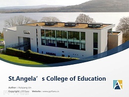 St.Angela’s College of Education powerpoint template download | 圣安吉拉教育学院PPT模板下载