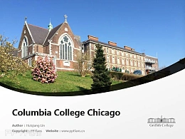 Griffith College Cork powerpoint template download | 科克格里菲斯学院PPT模板下载