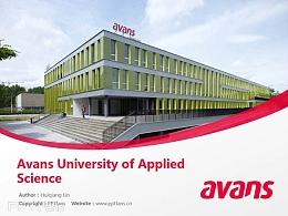 Avans University of Applied Science powerpoint template download | 艾文思应用科学大学PPT模板下载