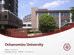 Ochanomizu University powerpoint template download | 御茶水女子大学PPT模板下载