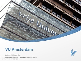 VU Amsterdam powerpoint template download | 阿姆斯特丹自由大学PPT模板下载