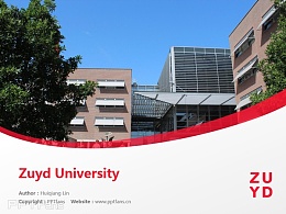 Zuyd University powerpoint template download | 南方應用科學大學PPT模板下載