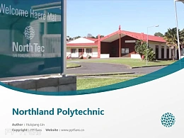 Northland Polytechnic powerpoint template download | 诺斯兰德理工学院PPT模板下载