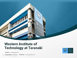 Western Institute of Technology at Taranaki powerpoint template download | 塔拉納基西部理工學院PPT模板下載