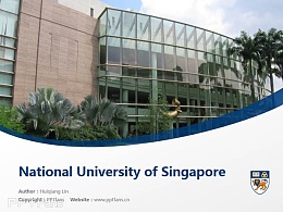 National University of Singapore powerpoint template download | 新加坡国立大学PPT模板下载