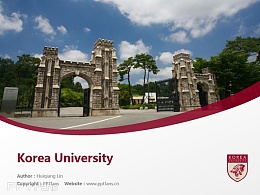 Korea University powerpoint template download | 高麗大學PPT模板下載