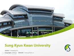 Sung Kyun Kwan University powerpoint template download | 成均館大學PPT模板下載