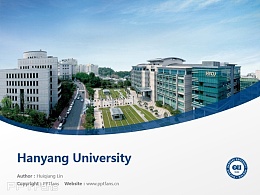 Hanyang University powerpoint template download | 漢陽大學PPT模板下載