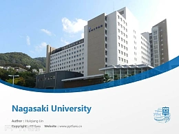 Nagasaki University powerpoint template download | 长崎大学PPT模板下载